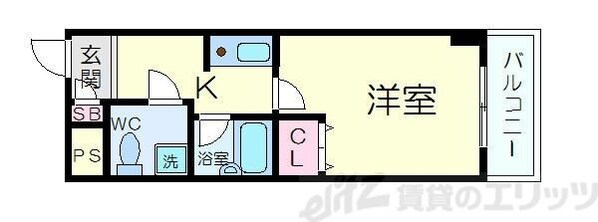 Ｆ・Ｈグリーンロイヤル高槻の物件間取画像